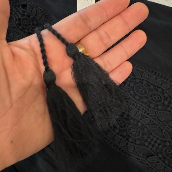 BNWT La Blanca Black Midi Length Swim Coverup size XS $108 - Picture 7 of 8